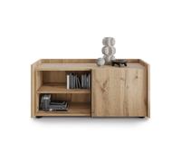 Mobile Basso Romina (93,6x36x44 cm), 1 Anta, Rovere Rustico