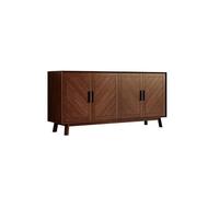Mobile Buffet Mobiletto da ingresso in legno massello, adatto for armadietti portaoggetti in soggiorno e camera da letto Credenza con Contenitore(160 * 45 * 85cm)