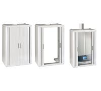 Mobile cabina copri caldaia universale in resina plastica a serrandina Himalaya