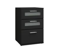 Comodino da notte con 3 cassetti mobiletto camera da letto di diversi colori