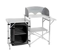 Mobile campeggio Brunner 0426034N.C03 Snack Easy Argento e Nero Argento