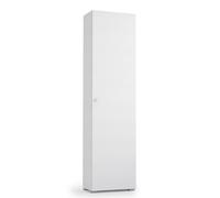 MOBILE COLONNA ARMADIO MULTIUSO DISPENSA 1 ANTA L50xP30xH182 CM MILLEUSI BIANCO