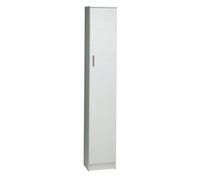 MOBILE COLONNA BIANCO FIAMMATO, 31X183X34 CM