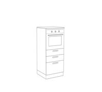 MOBILE COLONNA FORNO CUCINA BIANCO H 96 X L 60 X 56 CM ESCLUSO CASSETTI,ANTE