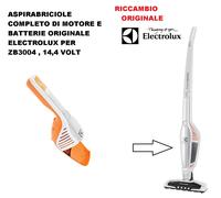 MOBILE COMPLETO ASPIRABRICIOLE ASPIRAPOLVERE ERGORAPIDO ELECTROLUX ZB3004 14,4V