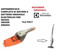 MOBILE COMPLETO ASPIRABRICIOLE ASPIRAPOLVERE ERGORAPIDO ELECTROLUX ZB3005 14,4V