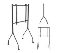 Maclean Supporto TV su ruote 37-80 pollici fino a 50 kg (nero)