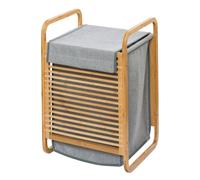 Mobile Contenitore Bambù Panca Portabiancheria Organizer Scaffale Bagno Baleari