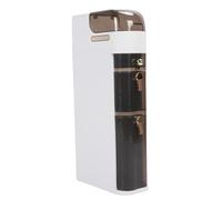 Mobile Contenitore Sottile a 4 Ripiani, Organizer da Pavimento Stretto e Mobile per il Bagno con Cassetti Trasparenti e Ruote, Ideale per Piccoli Spazi Come Cucinotto (4 strati)