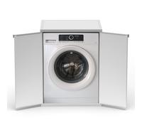 Mobile Copri-Lavatrice in Resina Di PP, PVC E ABS, Universale, Facile Da Montare