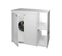 MOBILE COPRILAVATRICE IN PVC C/ANTE E RIPIANI 60 x 94,5 x H. 94 cm