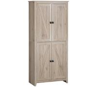 Mobile Credenza Cucina 4 Ante 80x40x182 cm in MDF color Legno