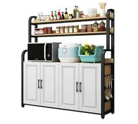 Mobile Credenza Cucina, Mobile Bar for Caffè, Mobiles Buffet, Set Di Mobili Da Cucina, Tavolo Laterale for Sala Da Pranzo for Sala Da Pranzo, Cucina, Soggiorno(138x40cm/54.33x19.68IN)