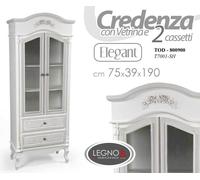 MOBILE CREDENZA VETRINA CASSETTIERA ANTE SHABBY CHIC VINCY DELIC ROSE 1907539