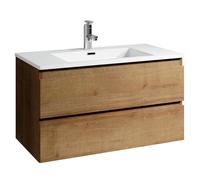 Mobile da bagno Angela 90cm Rovere - armadio mobiletto lavabo