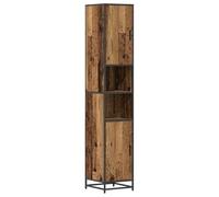Mobile da Bagno con porta Legno vecchio 35 x 37.5 x 188.5 cm