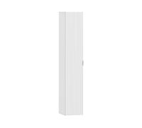 MOBILE DA BAGNO HOMCOM IT834-842V00WT - Armadio in truciolato MDF bianco con 1 porta e 5 ripiani