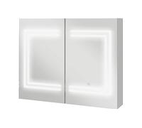 MOBILE DA BAGNO KLEANKIN IT834-647V00WT - Armadio in MDF Bianco lucido con 2 porte e 0 ripiani 80x15x65