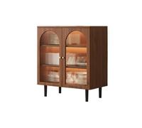 Mobile da buffet Glass Sideboard Simple Rattan Storage Double Door Ingresso