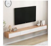 Mobile da parete per TV, console multimediale con porta - Moderna unità di intrattenimento e contenitore per soggiorno - 180 cm