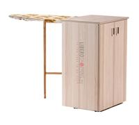 Mobile da stiro asse scomparsa legno Rovere Sbiancato - JOLLY 2 ante