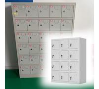 Mobile di immagazzinaggio del telefono portatile con serratura nizer con 6/9/12/15/20/30 Slot Ufficio Scrivania Telefono Lock Box Sicuro Mobile Device Storage Solution
