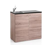 Mobile di servizio con lavandino per parrucchiere e centro estetico