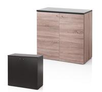 Mobile di servizio in legno per parrucchiere e centro estetico