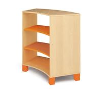 Mobile Divisorio Nova Arancio per Ambienti Scolastici H 94 cm.