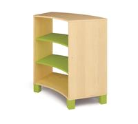 Mobile Divisorio Nova Verde per Ambienti Scolastici, H 94 CM.