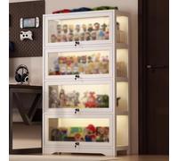 Mobile Espositore con Serratura, Vetrine Espositive for Collezioni Antipolvere, for Soggiorno, Camera da Letto, Ufficio