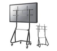 Mobile Flat Screen Floor Stand (Stand+Trolley) (H152-169 Cm) NUOVO
