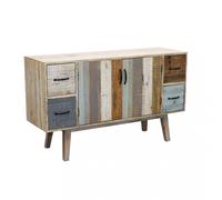 Mobile Fred 131x40x77 h cm in Legno Multicolor