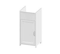 Mobile in kit struttura pilozzo mini 39x39x78cm 1 anta in resina PVC e PP resist