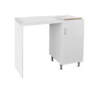 MOBILE IN LEGNO CON LAVATOIO + COPRILAVATRICE MOD. IDEX 60 x 108 x H.90 cm DH