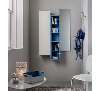 MOBILE INGRESSO ENTRATA MODERNA PR-STELLA 634 PENSILE LIBRERIA SPECCHIO