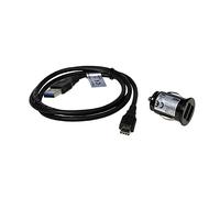 mobile-laden Adattatore per Auto 2,1A + Cavo Dati USB-C per Acer Chromebook Tab 10, Supporta USB 3.0