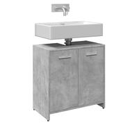 Mobile lavabo da bagno con ampio spazio e maniglie pratiche per organizzare articoli da toeletta e lavanderia, design elegante e facile manutenzione,