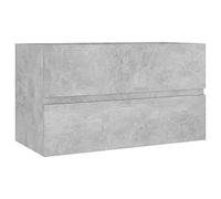 Mobile Lavabo - Mobile Vanity, in legno multistrato resistente, elegante soluzione per la ristrutturazione della casa, 80 x 38,5 x 45 cm