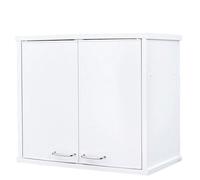 Mobile lavanderia pensile bagno in resina PVC per esterno interno 60x34xH52 cm
