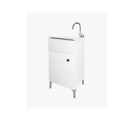 MOBILE LAVATOIO 45x50 PER LAVANDERIA CON TAVOLETTA ESTRAIBILE SAVINIDUE 1 ANTA