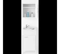 Mobile Lavatoio 45x50x85 cm con Pensile 45x34x52 cm 1 Anta
