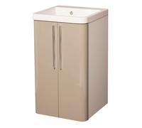 Mobile Lavatoio 50,5x50,5x87 cm 2 Ante Montegrappa Novella Dipiù Tortora