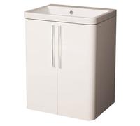 Mobile Lavatoio 65,5x50,5x87 cm 2 Ante Montegrappa Novella Dipiù Bianco