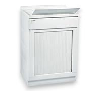 Mobile lavatoio bagno con serranda in polipropilene