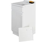 Mobile lavatoio esterno interno 45x50 REGINA PLUS con pilozzo asse di lavaggio e sifone resistente ad acqua e umidità