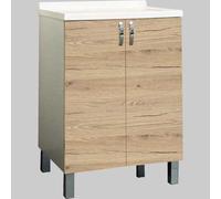 Mobile Lavatoio Koala 2 Ante Quercia Naturale P 50 x L 60 cm Savini