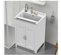 LAVATOIO IN RESINA Con 2 ante Lavabo sgabuzzino ripostiglio cucinino resistente