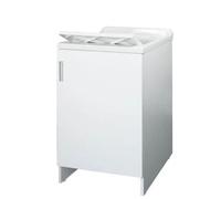 Mobile lavatoio legno nobilitato Vasca Resina Asse Lavaggio 45x50x85H cm