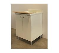 MOBILE LAVATOIO MONTEGRAPPA LOOK ONE A TERRA 60X50 CON ASSE IN LEGNO